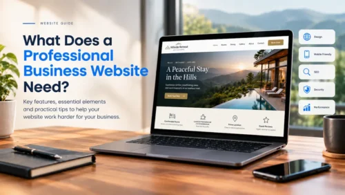 What Does a Professional Business Website Need?